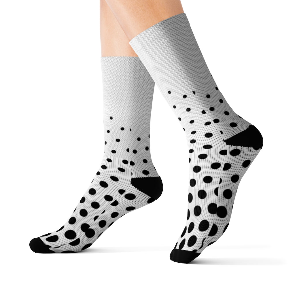 Fading Dots Socks